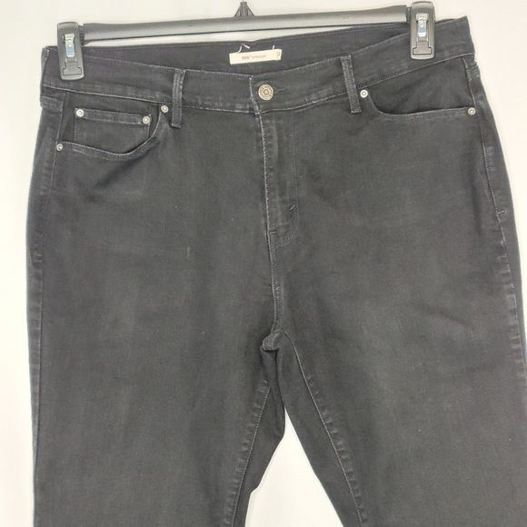 Levi's 505 Straight Black Jeans - Picture 3 of 12